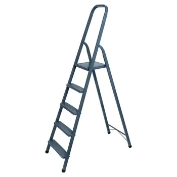 Стремянка стальная Ladderbel STR-ST-5 5 ступеней, максимальная нагрузка 150 кг