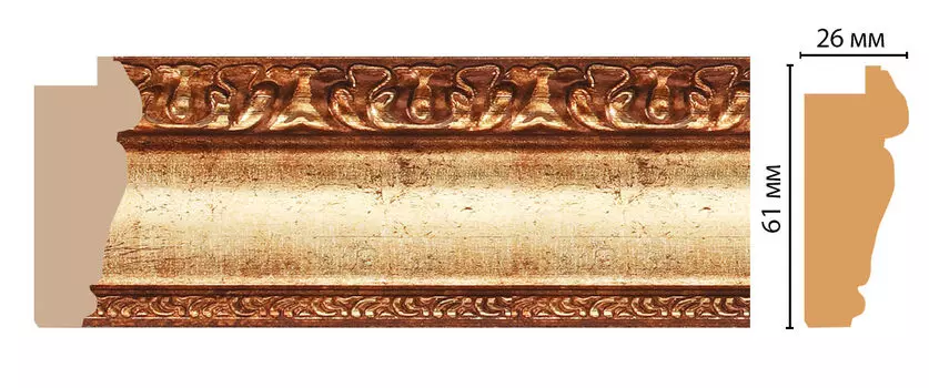 Багет DECOMASTER 304-126 (61*26*2900мм)