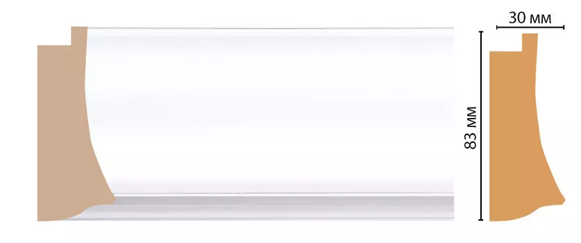 Багет DECOMASTER 552-114 ДМ (83*30*2900 мм)