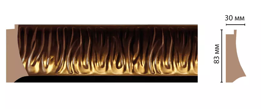 Багет DECOMASTER 552B-1606 (83*30*2900мм)