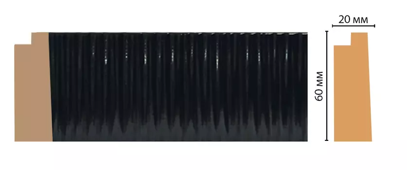 Багет DECOMASTER 611-195 (60*20*2900мм)