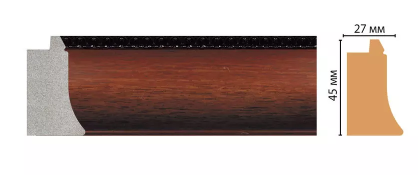 Багет DECOMASTER FM18-4 (45*27*2850мм)