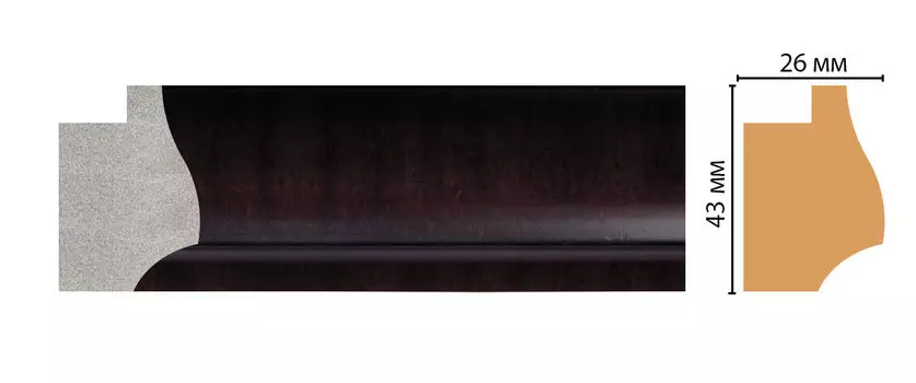 Багет DECOMASTER FM20-2 (43*25*2850мм)