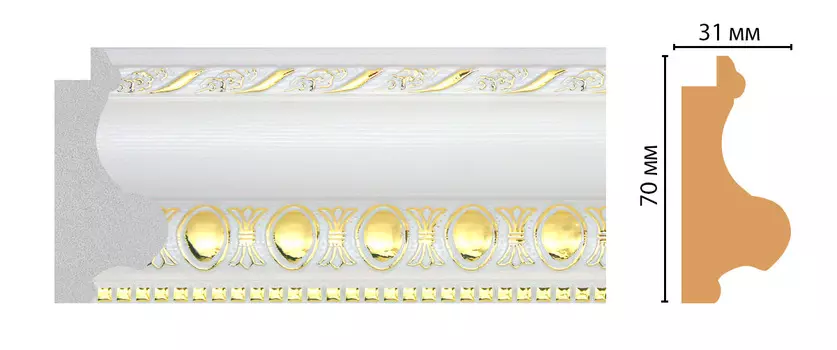 Багет DECOMASTER FM24-1 (70*31*2850мм)