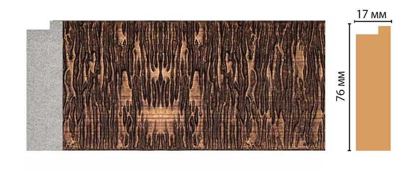 Багет DECOMASTER FM4-2 (75*17*2850мм)