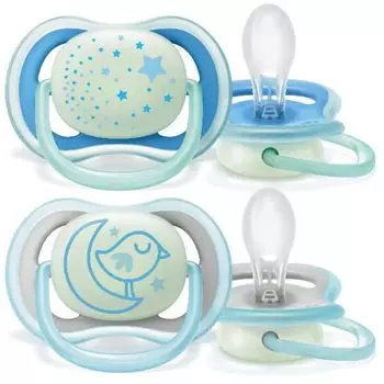 Пустышка Philips Avent серии Berry Nighttime для мал., 6-18 мес., 2 шт. SCF376/21