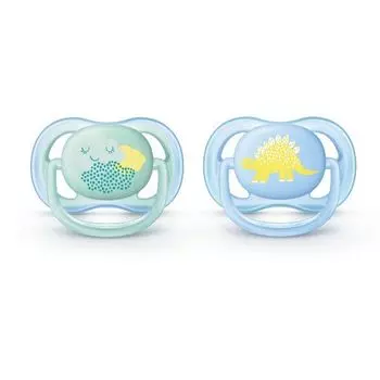 Пустышка Philips Avent серии Ultra Air Desing Дракон 0-6 мес., 2 шт. SCF344/20
