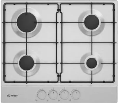 Газовая варочная панель INDESIT THPM 641 IX/I, 4 конфорки, нержавеющая сталь (THPM 641 IX/I)