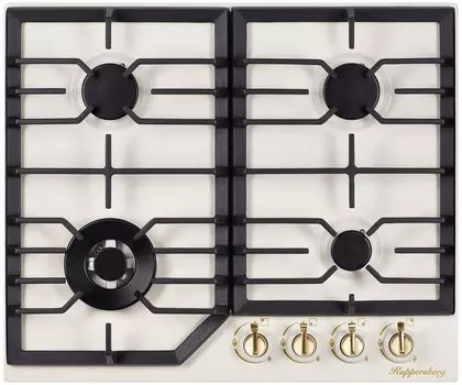 Газовая варочная панель Kuppersberg FS 603 C Bronze, 4 конфорки, бежевый (FS 603 C Bronze)