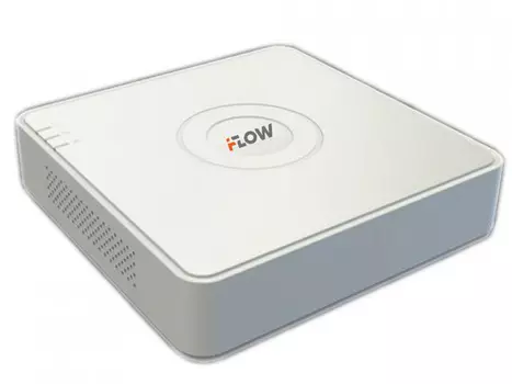 Гибридный видеорегистратор (XVR/HVR) iFlow F-HR-2044, каналов: 4, до 25 кадров/с, отсеков HDD: 1, AHD/CVI/HDTVI/аналоговые/IP (F-HR-2044)