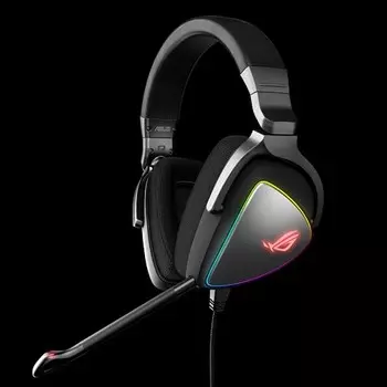 Проводная гарнитура ASUS ROG Delta, USB Type-C, черный (90YH00Z1-B2UA00)