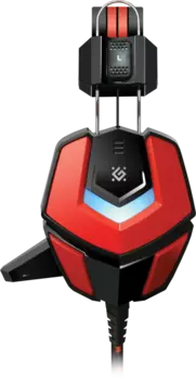 Гарнитура Defender Ridley, USB, красный/черный (64542)
