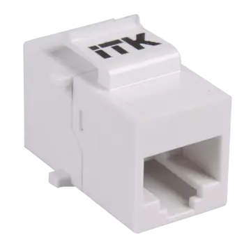Фурнитура-проходник RJ-45 cat.5e, ITK, белый (CS7-1C5EU)