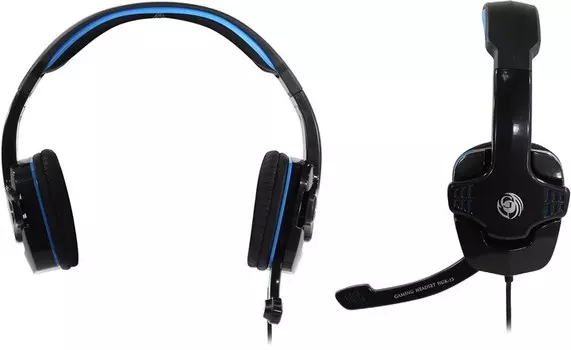 Проводная гарнитура Dialog HGK-15, 2xJack 3.5mm, черный