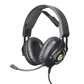 Проводная гарнитура Gembird MHS-GX10, 2 xJack 3.5 мм + USB Type-A, черный (MHS-GX10)