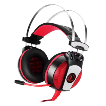 Гарнитура Jet.A Panteon GHP-600, USB, черный/красный