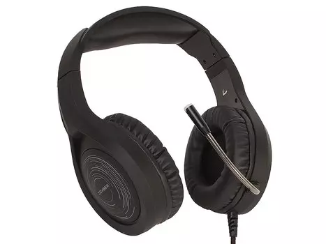 Гарнитура Qcyber ZEF, 2 x jack 3.5 мм, черный (010277)