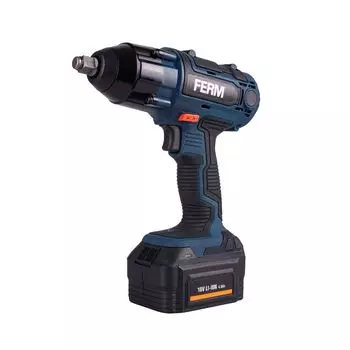 Гайковерт Ferm CDM1127, аккумуляторный, ударный, 380 Н·м, квадрат 1/2", 4 А·ч, Li-Ion, 18В, кейс