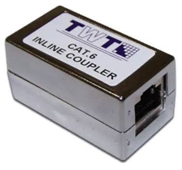 Фурнитура-проходник RJ-45 cat.6 экранированный TWT, серебристый (TWT-CP45STP6)