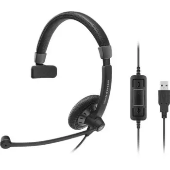 Проводная гарнитура Sennheiser SC 40 USB MS, USB, черный (SC 40 USB MS)