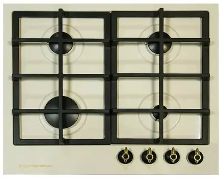 Газовая варочная панель Electronicsdeluxe TG4 750231F 4 конфорки, бежевый (TG4 750231F -022)