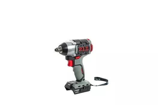 Гайковерт P.I.T. PIW20H-300B SOLO, аккумуляторный, ударный, 300 нм, квадрат 1/2", Li-Ion, 20 В, 2 кг (PIW20H-300B) поставляется без аккумуляторов и зарядного устройства