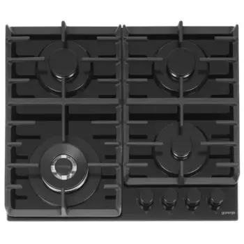 Газовая варочная панель GORENJE, 4 конфорки, черный (GTW642SYB)