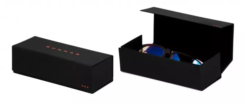 Футляр для очков GUNNAR GLASSES CASE , черный (CMP-00106)