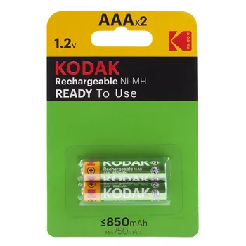 Аккумулятор Kodak ААА мизинчиковый LR03 1,2 В Ni-MH (2 шт.) (Б0009360)