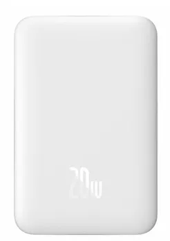 Внешний аккумулятор Baseus Magnetic Mini Air Slim 10000mAh 20W (белый) (PPCXM10A)