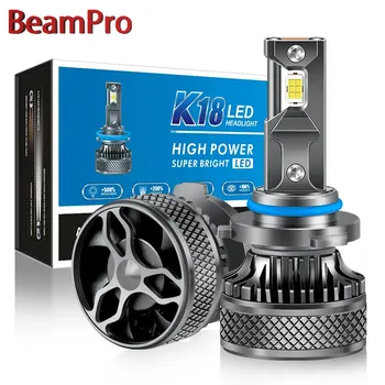 Лампы BeamPro для автомобильных фар, 360 лм, 9006 Вт, 9012 лм