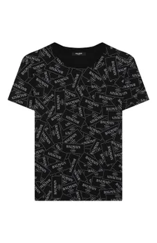 Хлопковая футболка Balmain