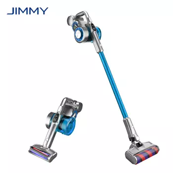 Вертикальный пылесос Xiaomi Jimmy JV85 500Вт, питание от аккумулятора, графитовый/голубой (JV85)