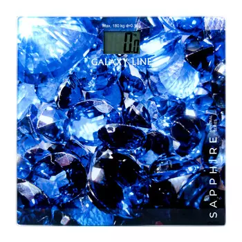 Весы Galaxy GL 4816, 180кг, сапфир (гл4816л)