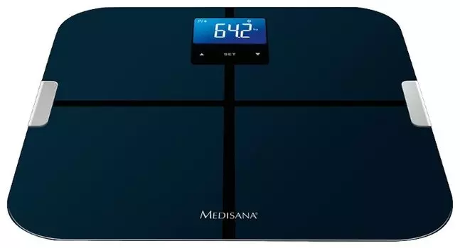 Весы Medisana BS 440 Connect, до 180 кг, диагностические, черный (40423)