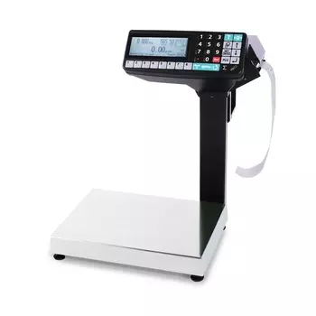 Весы торговые настольные 15кг, стойка, дисплей, платформа 336мм x 240мм, Масса-К MK-RP10 (MK-15.2-RP10)