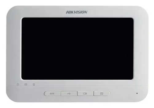 Видеодомофон Hikvision, 7" 800x480, белый/белый (DS-KH6320-LE1/WHITE(B))