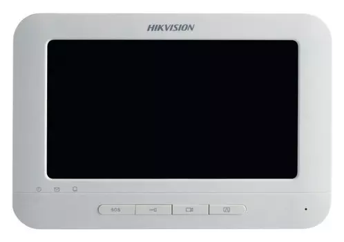 Видеодомофон Hikvision, 7" 800x480, черный/черный (DS-KH6320-LE1(B))
