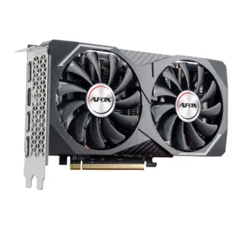 Видеокарта AFOX AMD Radeon RX 6600 XT, 8Gb DDR6, 128 бит, PCI-E, HDMI, 3DP, Retail (AFRX6600XT-8GD6H4)