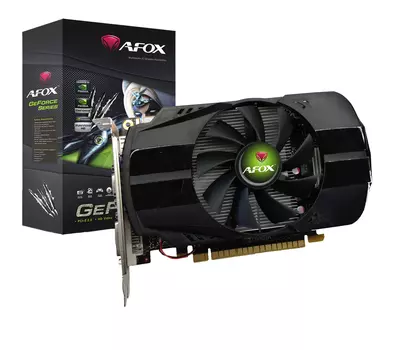 Видеокарта AFOX NVIDIA GeForce GT 730, 2Gb GDDR5, 128 бит, PCI-E, VGA, DVI, HDMI, Retail (AF730-2048D5H5)