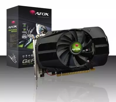 Видеокарта AFOX NVIDIA GeForce GT 730, 4Gb GDDR5, 128 бит, PCI-E, VGA, DVI, HDMI, Retail (AF730-4096D5H5)