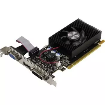 Видеокарта AFOX NVIDIA GeForce GT 730 LP, 2Gb DDR3, 128 бит, PCI-E, VGA, DVI, HDMI, Retail (AF730-2048D3L6)