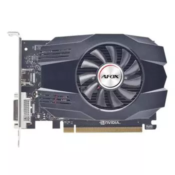 Видеокарта AFOX NVIDIA GeForce GT 1030, 4Gb DDR4, 64 бит, PCI-E, DVI, HDMI, Retail (AF1030-4096D4H5)