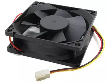 Вентилятор Gembird FANCASE/BALL, 80 мм, 2600rpm, 27 дБ, 3-pin, 1шт