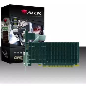 Видеокарта AFOX NVIDIA GeForce GT 710 LP, 2Gb DDR3, 64 бит, PCI-E, VGA, HDMI, Retail (AF710-2048D3L5)