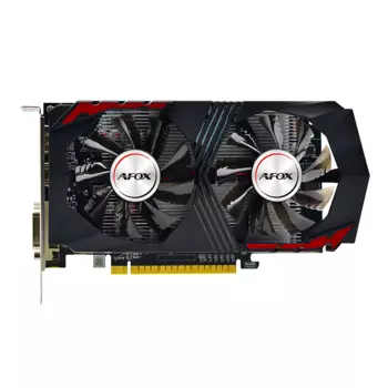 Видеокарта AFOX NVIDIA GeForce GTX 1050ti, 4Gb DDR5, 128 бит, PCI-E, DVI, HDMI, DP, Retail (AF1050TI-4096D5H5-V2)