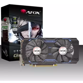 Видеокарта AFOX NVIDIA GeForce GTX 1660 SUPER, 6Gb GDDR6, 192 бит, PCI-E, DVI, HDMI, DP, Retail (AF1660S-6144D6H4-V2)