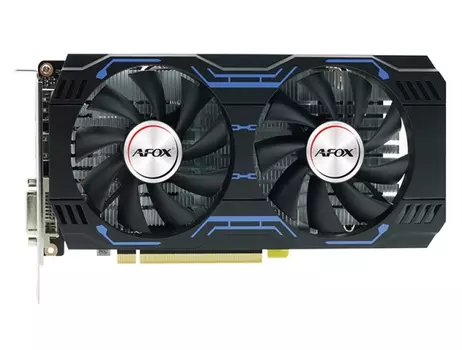 Видеокарта AFOX NVIDIA GeForce GTX 1660 Ti Dual, 6Gb DDR6, 192 бит, PCI-E, DVI, HDMI, DP, Retail (AF1660TI-6144D6H1-V3)