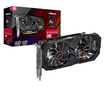 Видеокарта ASRock AMD Radeon RX 560 Phantom Gaming Elite, 4Gb DDR5, 128 бит, PCI-E, HDMI, DP, 2miniDP, Retail (RX560 PGE 4G)