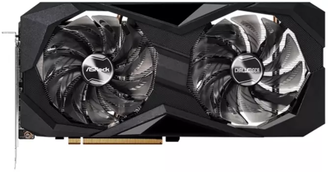 Видеокарта ASRock AMD Radeon RX 6600 Challenger D, 8Gb DDR6, 128 бит, PCI-E, HDMI, 3DP, Retail (RX6600 CLD 8G)